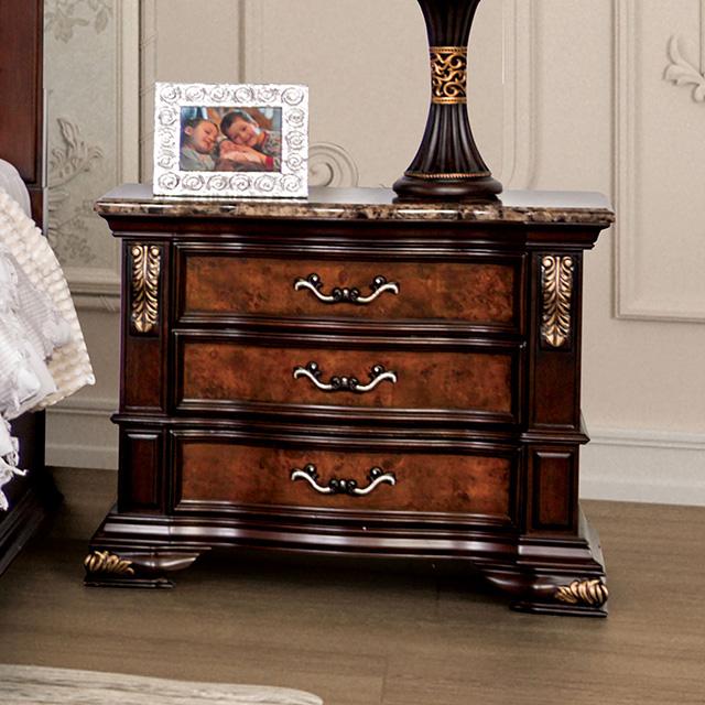 Aquilina Nightstand, USB - Furniture Center (NY)