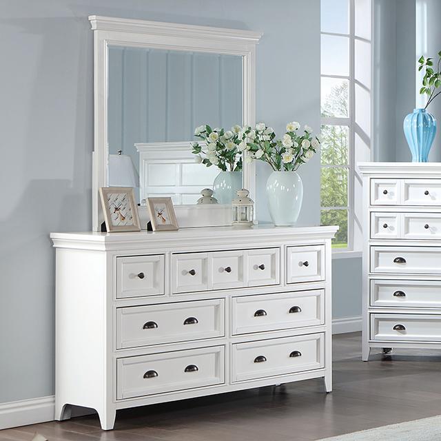 CASTILE Dresser, White - Furniture Center (NY)