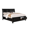 Castor Brown Cherry Queen, E.King, & Cal.King Bed - Furniture Center (NY)