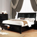 Castor Brown Cherry Queen, E.King, & Cal.King Bed - Furniture Center (NY)