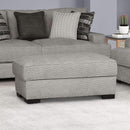 ARDENFOLD Ottoman, Beige & Gray - Furniture Center (NY)