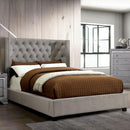 Cayla Bed Silver & Grey - Furniture Center (NY)
