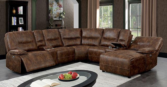 CHANTELLE Power Sectional - Furniture Center (NY)
