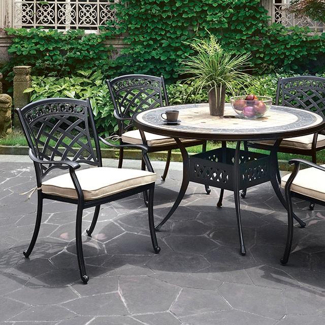 Charissa Round Patio Table - Furniture Center (NY)