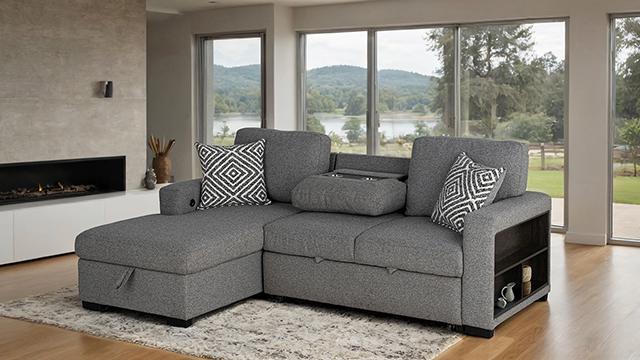 Chatham Sectional Gray - Furniture Center (NY)