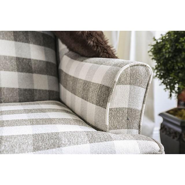 Christine Light Gray Chair - Furniture Center (NY)