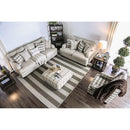 Christine Light Gray Sofa - Furniture Center (NY)