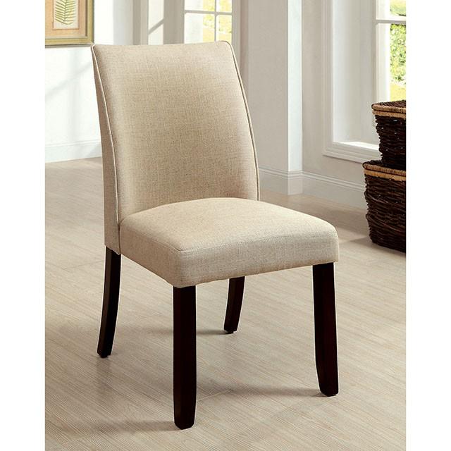 Cimma Espresso Round Dining Table - Furniture Center (NY)