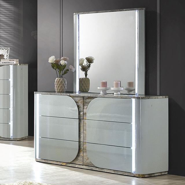 Cleburne Mirror - Furniture Center (NY)