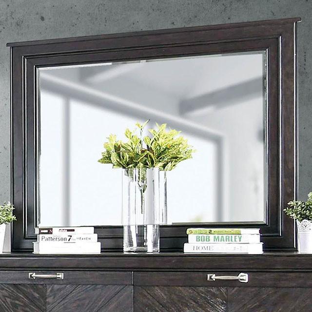 Argyros Espresso Mirror - Furniture Center (NY)