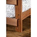 Arlette Twin/Twin Bunk Bed Brown, Black, Gray, & White - Furniture Center (NY)