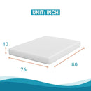 Artemisia 10" E.King, Full, Twin, & Queen Memory Foam Mattress - Furniture Center (NY)