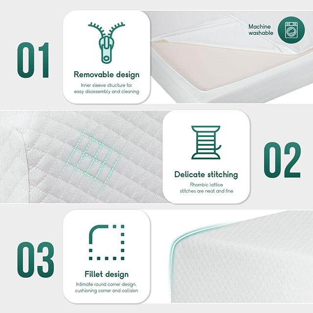 Artemisia 6" Full Memory Foam Mattress - Furniture Center (NY)