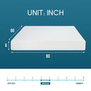 Artemisia 6" Memory Foam Mattress White - Furniture Center (NY)
