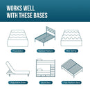 Artemisia 6" Memory Foam Mattress White - Furniture Center (NY)