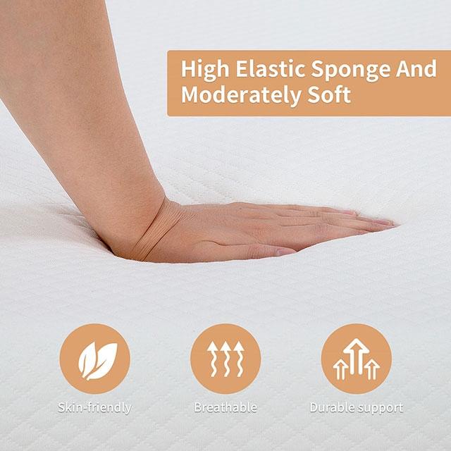 Artemisia 8" Memory Foam Mattress White - Furniture Center (NY)