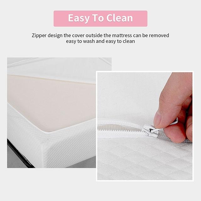 Artemisia 8" Memory Foam Mattress White - Furniture Center (NY)