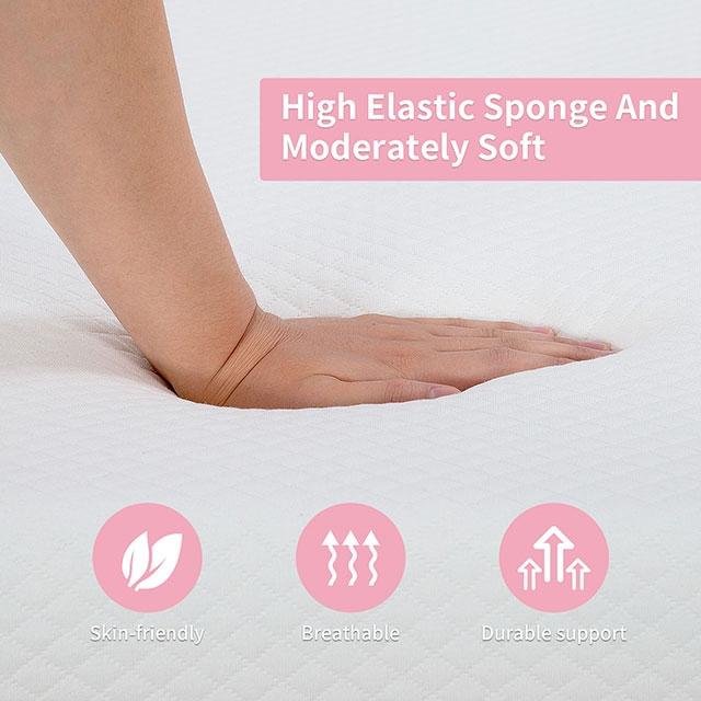 Artemisia 8" Memory Foam Mattress White - Furniture Center (NY)