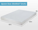 Artemisia 8" Memory Foam Mattress White - Furniture Center (NY)