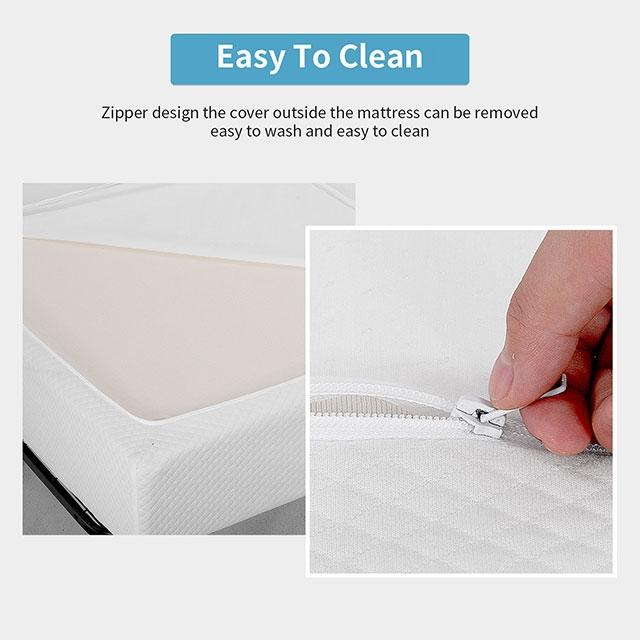 Artemisia 8" Memory Foam Mattress White - Furniture Center (NY)