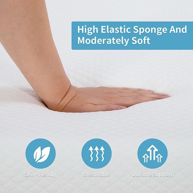 Artemisia 8" Memory Foam Mattress White - Furniture Center (NY)