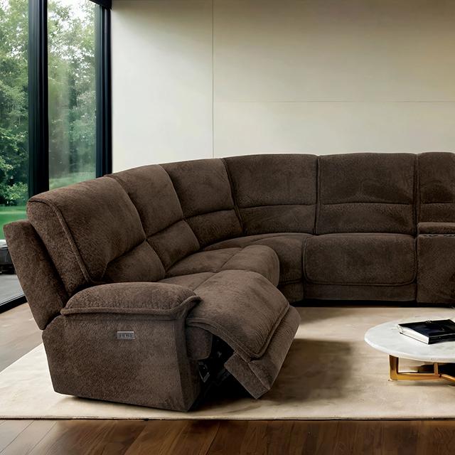 Damasus Power Sectional - Furniture Center (NY)