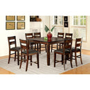 DICKINSON II Dark Cherry Counter Ht. Table w/ 18" Leaf - Furniture Center (NY)