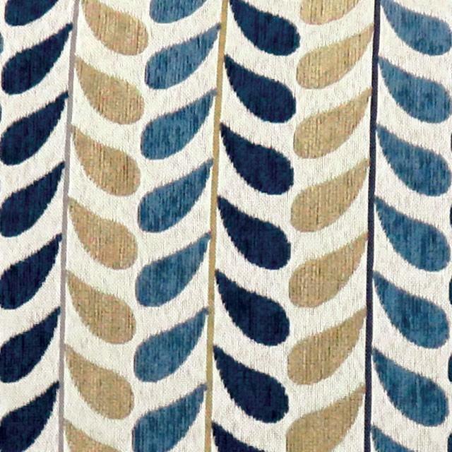 DROPP 18" X 18" Pillow, Blue & Yellow (2/CTN) - Furniture Center (NY)