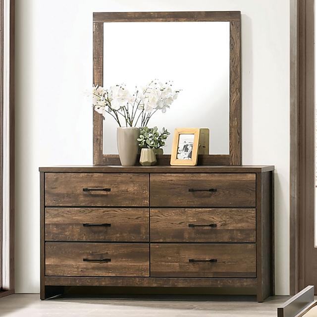 DUCKWORTH Dresser, Light Walnut - Furniture Center (NY)