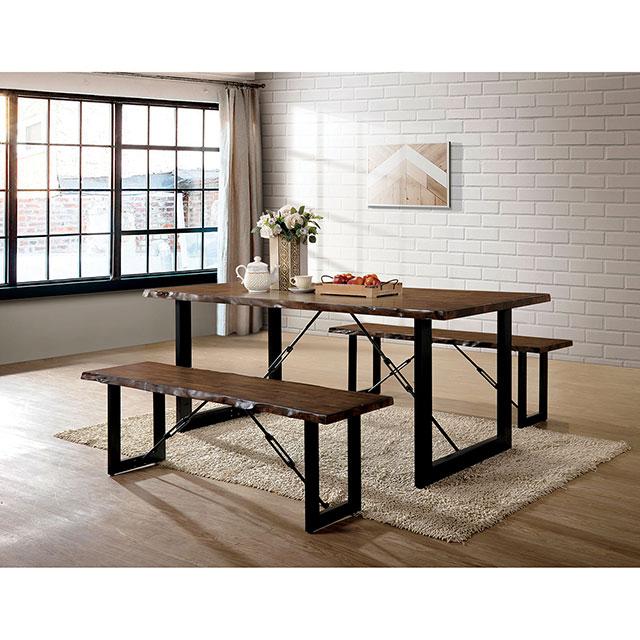 Dulce Walnut Bench - Furniture Center (NY)