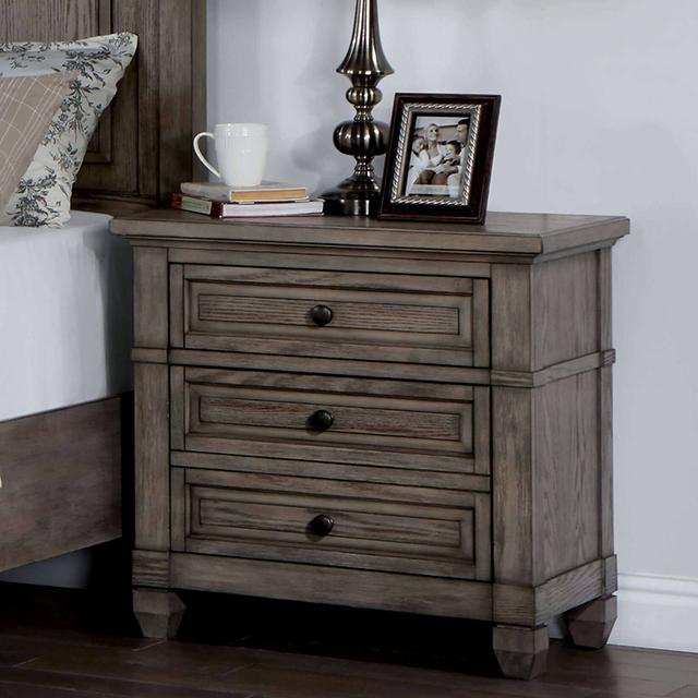 DURANGO Night Stand w/ USB - Furniture Center (NY)