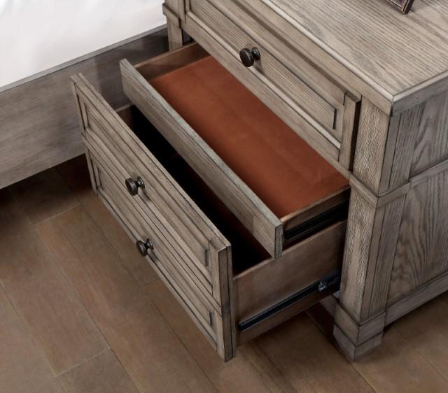 DURANGO Night Stand w/ USB - Furniture Center (NY)