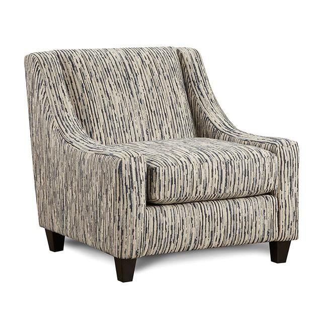 EASTLEIGH Accent Chair, Striped - Furniture Center (NY)