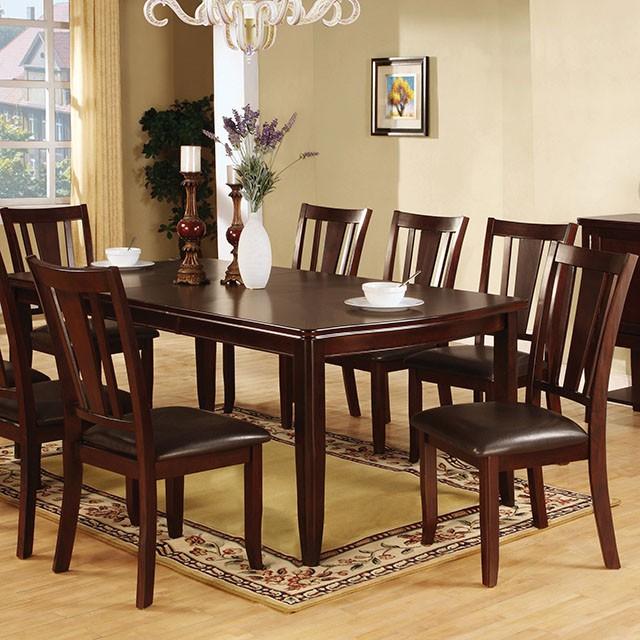 Edgewood I Espresso Dining Table - Furniture Center (NY)