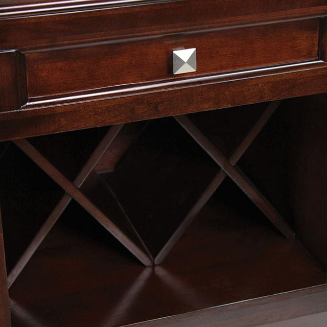 Edgewood I Espresso Dining Table - Furniture Center (NY)