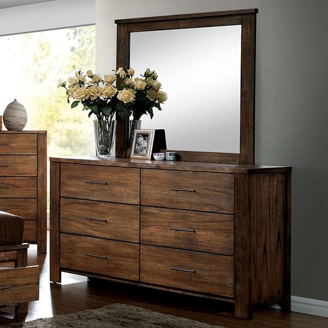 ELKTON Oak Mirror - Furniture Center (NY)