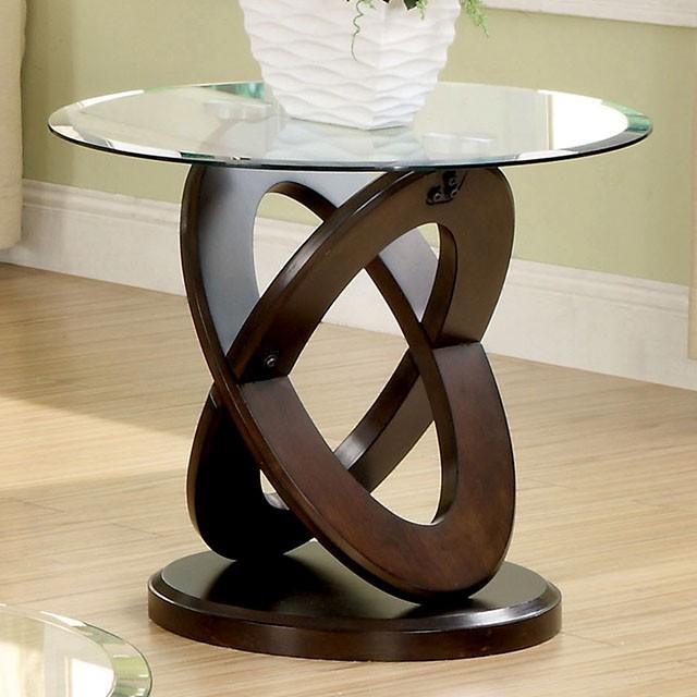 Atwood II Dark Walnut End Table - Furniture Center (NY)