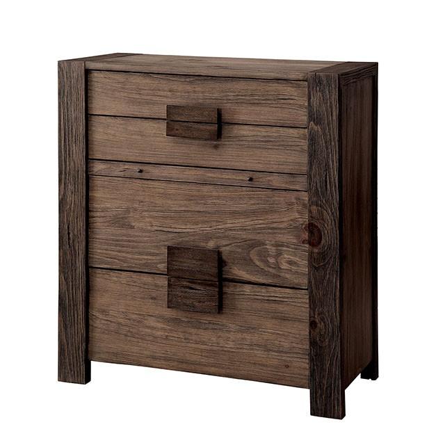AVEIRO Rustic Natural Tone Chest - Furniture Center (NY)