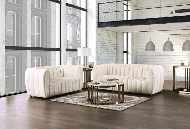 AVERSA Loveseat, Off-White