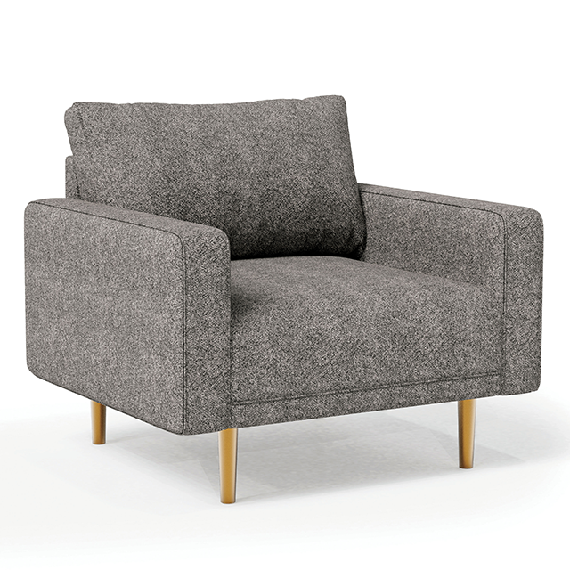 ELVERUM Chair, Charcoal Gray - Furniture Center (NY)