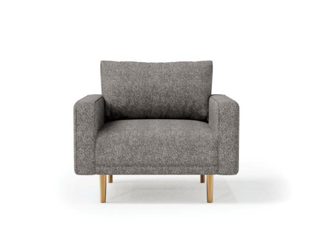 ELVERUM Chair, Charcoal Gray - Furniture Center (NY)