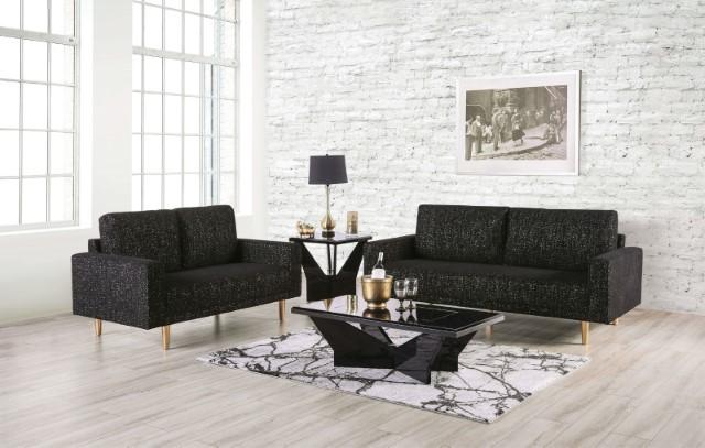 ELVERUM Sofa, Black - Furniture Center (NY)
