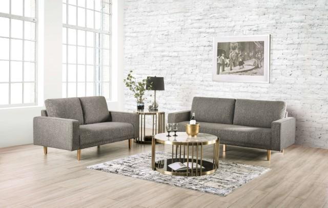 ELVERUM Sofa, Charcoal Gray - Furniture Center (NY)