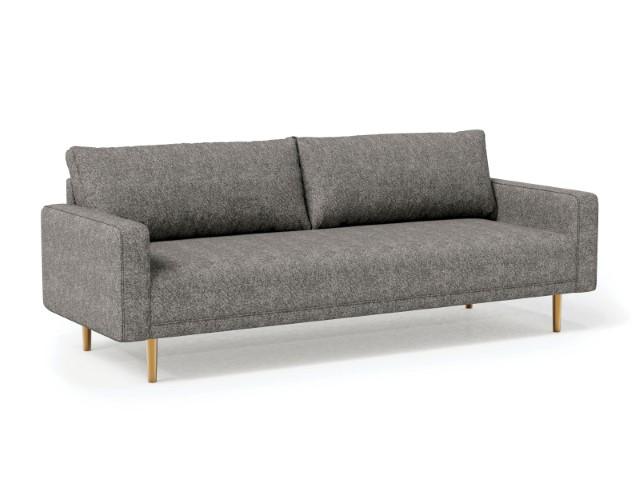 ELVERUM Sofa, Charcoal Gray - Furniture Center (NY)