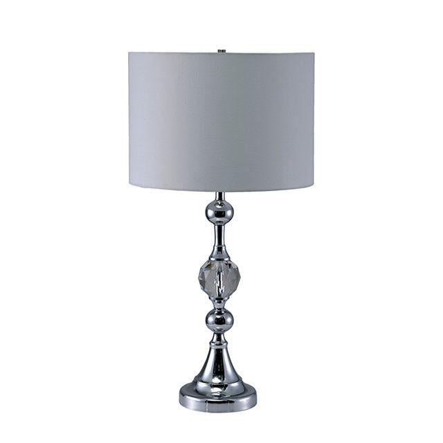 Emi White Table Lamp - Furniture Center (NY)