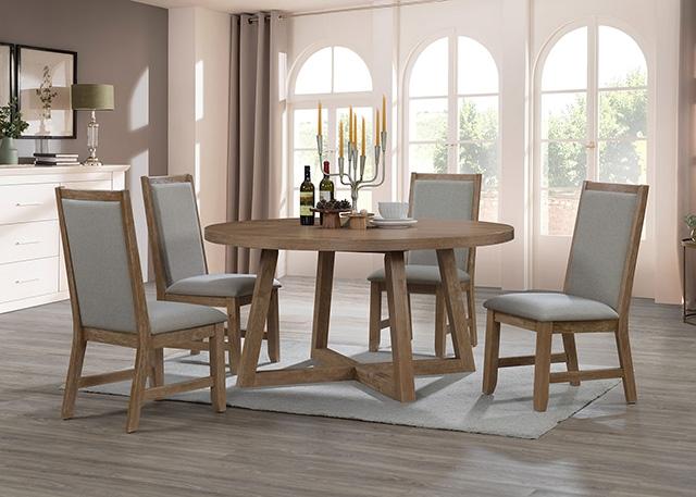 Everett 5 Pc. Round Table Dining Set - Furniture Center (NY)