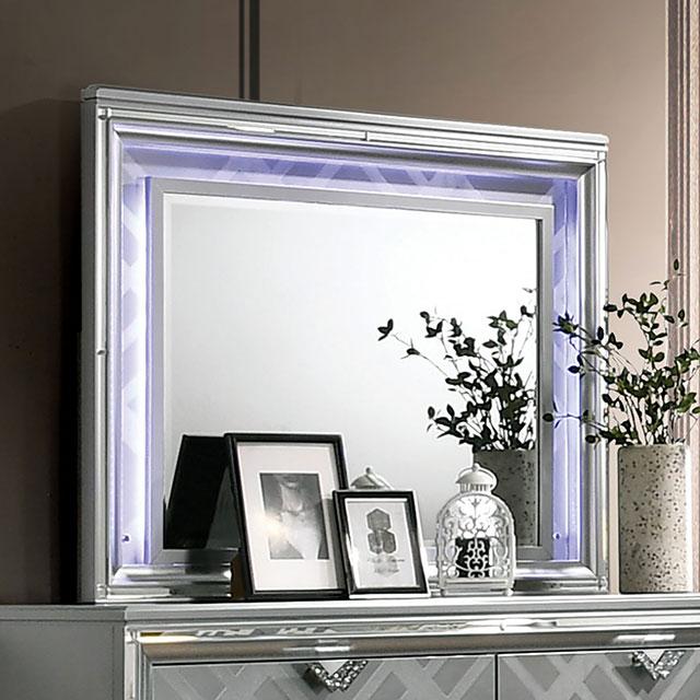 EMMELINE Mirror w/ LED Lights - Furniture Center (NY)