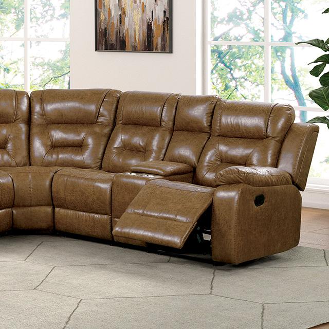 Ezekius Manual Sectional - Furniture Center (NY)