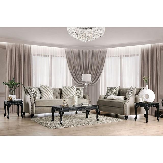 Ezrin Light Brown Sofa - Furniture Center (NY)