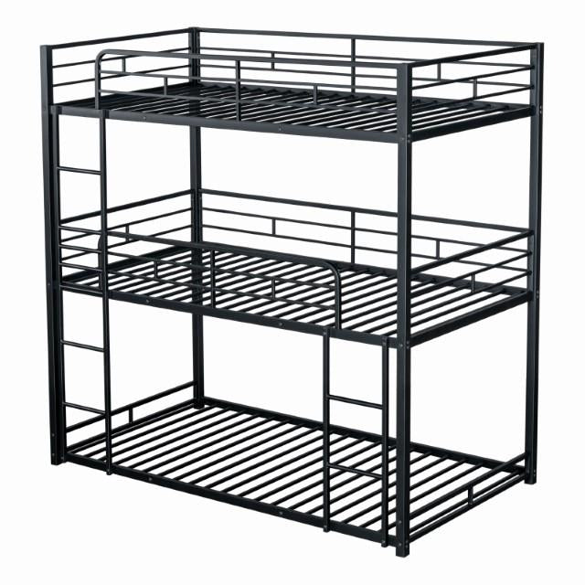 Felgu Triple Twin Metal Bunkbed - Furniture Center (NY)